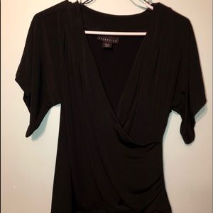✌️Last $$💧Black Wide Sleeve Blouse